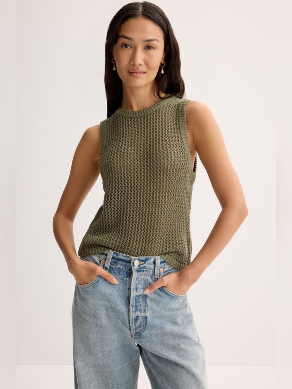 Toccin Estelle Crochet Racer Tank